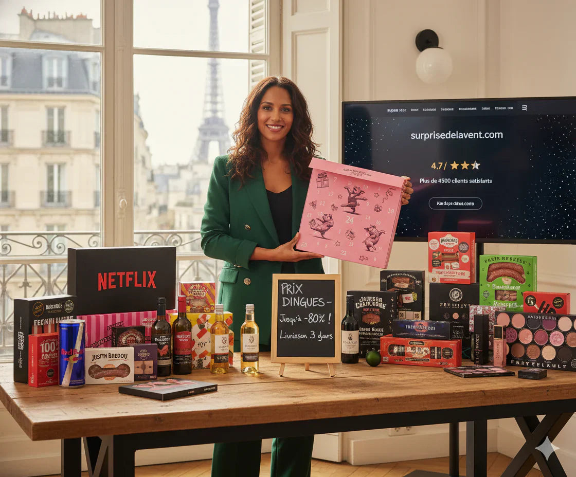 Calendrier de l'Avent Original pour Hommes: Saucisson, Outils & Luxe