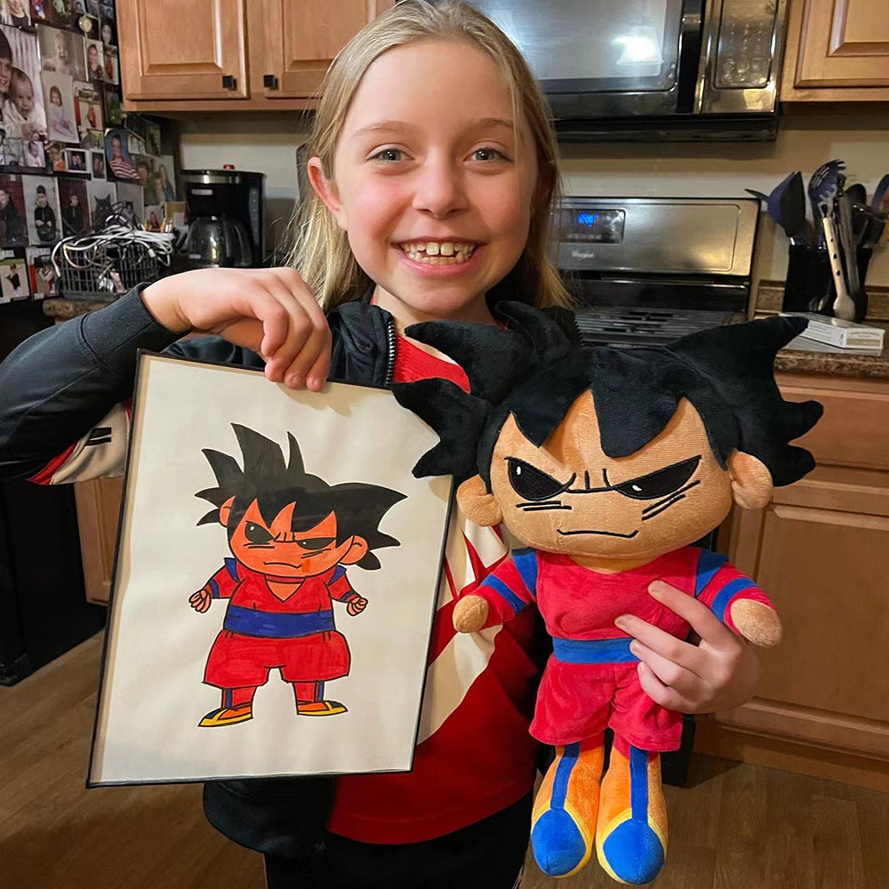 Drow | Peluche personalisé à partir d'un dessin