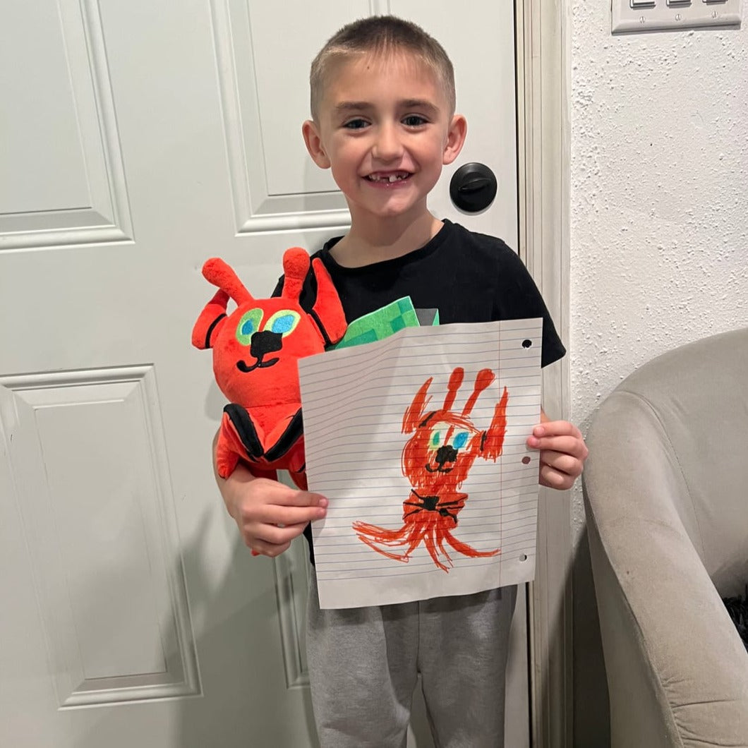 Drow | Peluche personalisé à partir d'un dessin