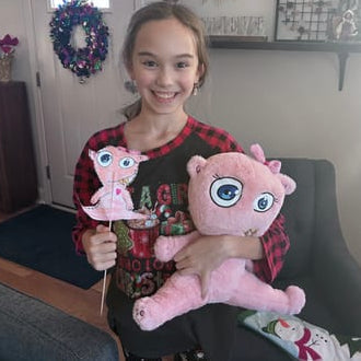 Drow | Peluche personalisé à partir d'un dessin