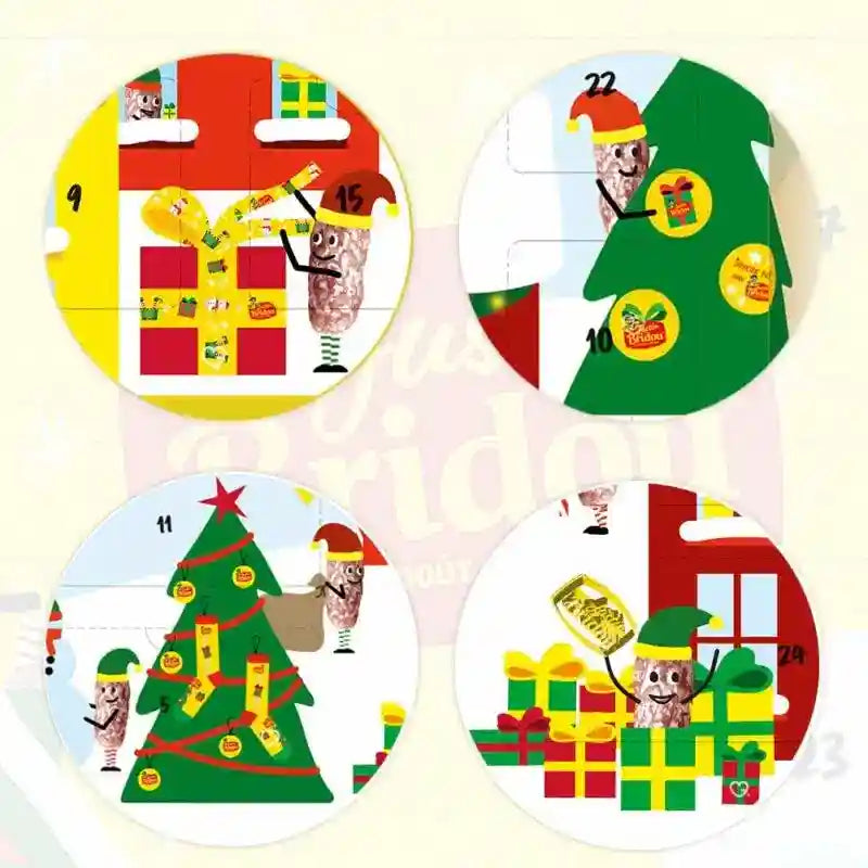 Calendrier de l’Avent Justin Bridou 2025