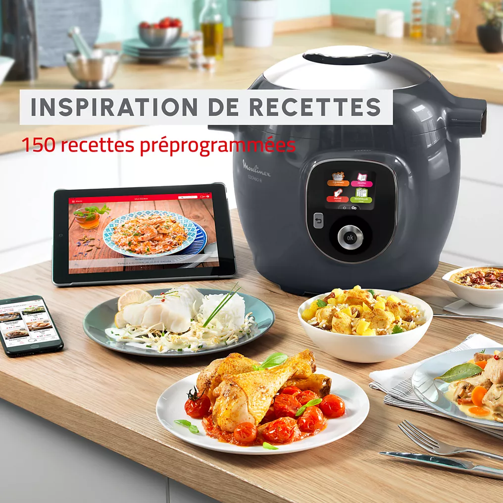 Cookeo MOULINEX CE851HF 6 modes de cuisson, 180 recettes