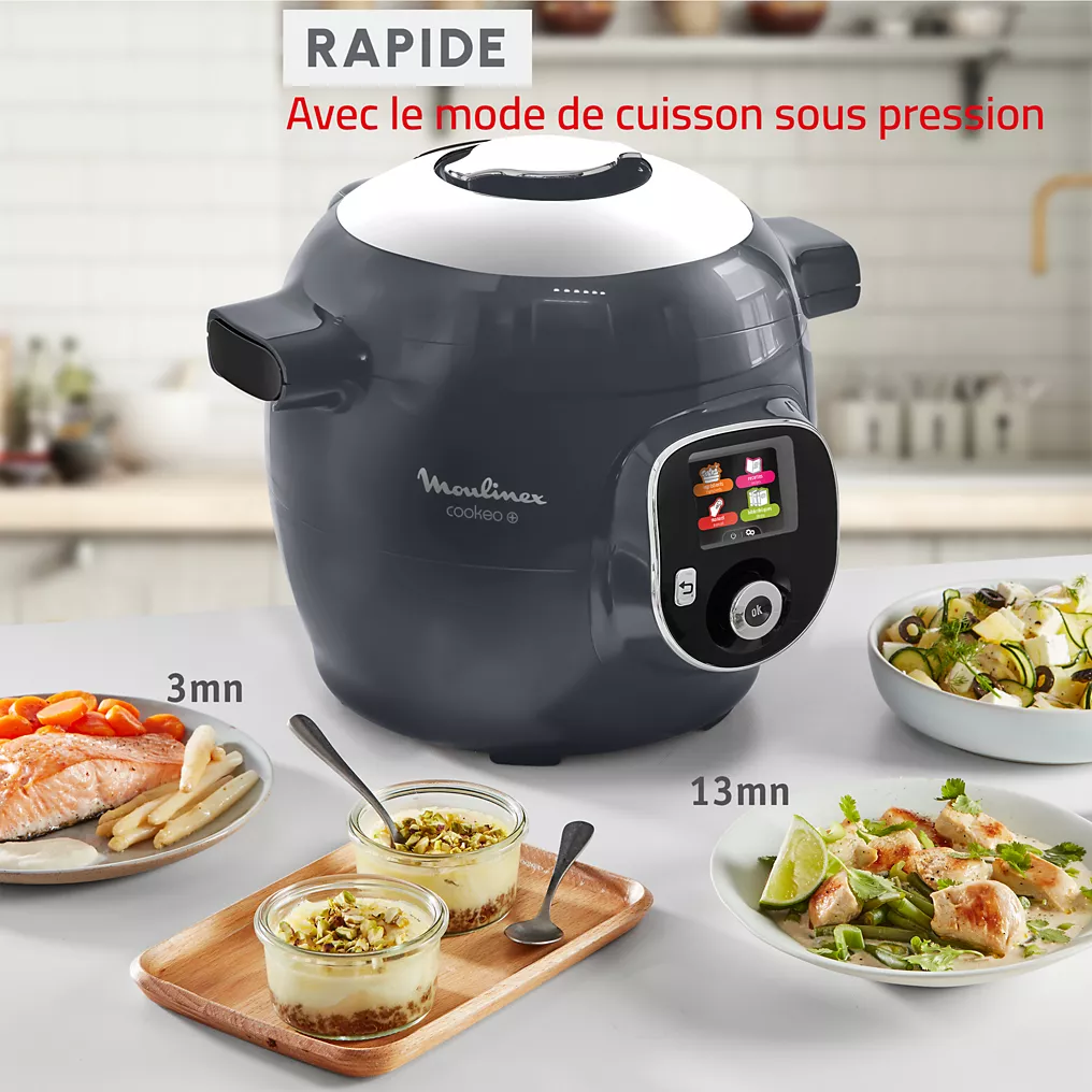 Cookeo MOULINEX CE851HF 6 modes de cuisson, 180 recettes