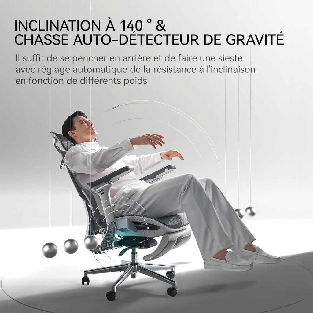 HomeLova | Chaise de bureau 3-en-1