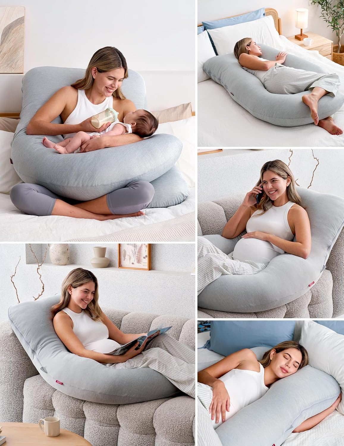 Coussin pour Femme Enceinte Anti-Douleur