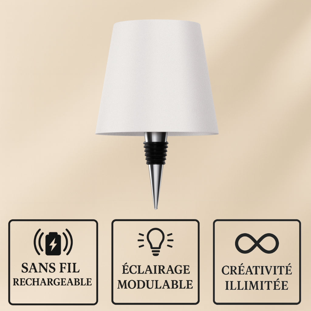 (PACK DE 3) BotLamp | Transormez vos bouteilles vides en lampes Ultra-Design