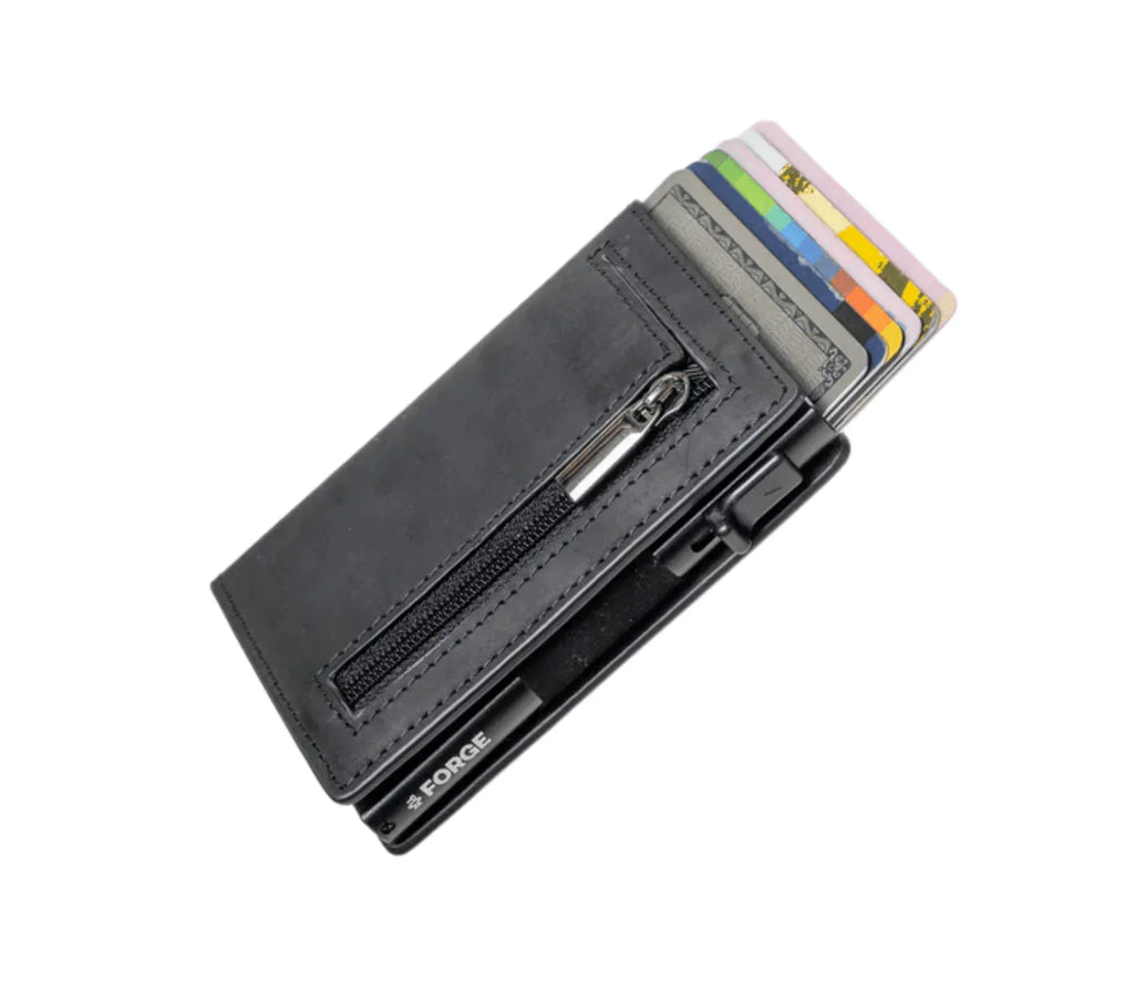 Wallet | Portefeuille en Cuir avec Locker & Saut