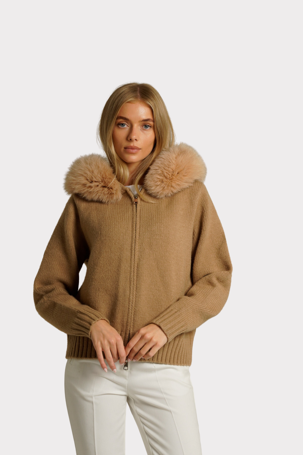 Olympe | Veste fourrure