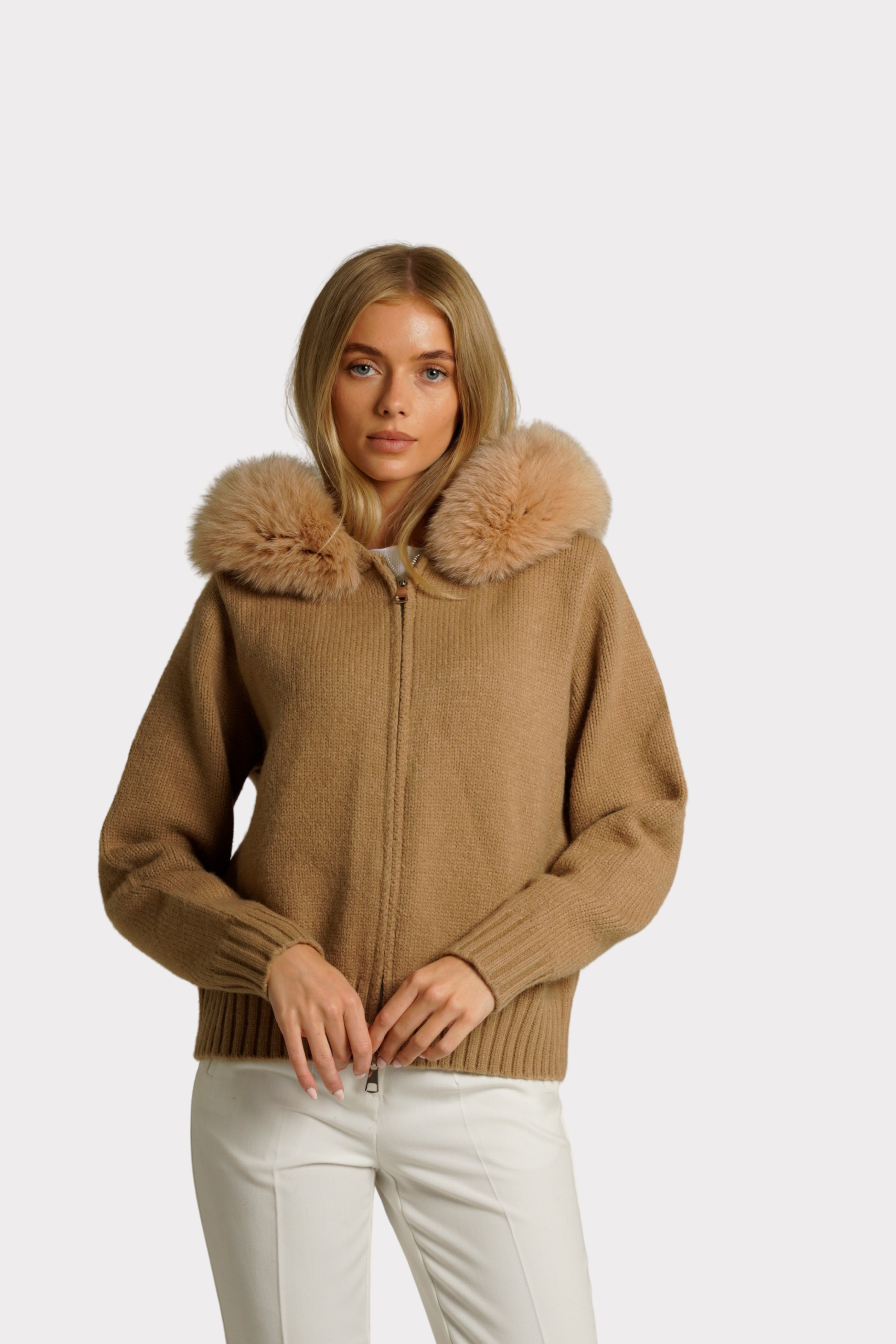 Olympe | Veste fourrure