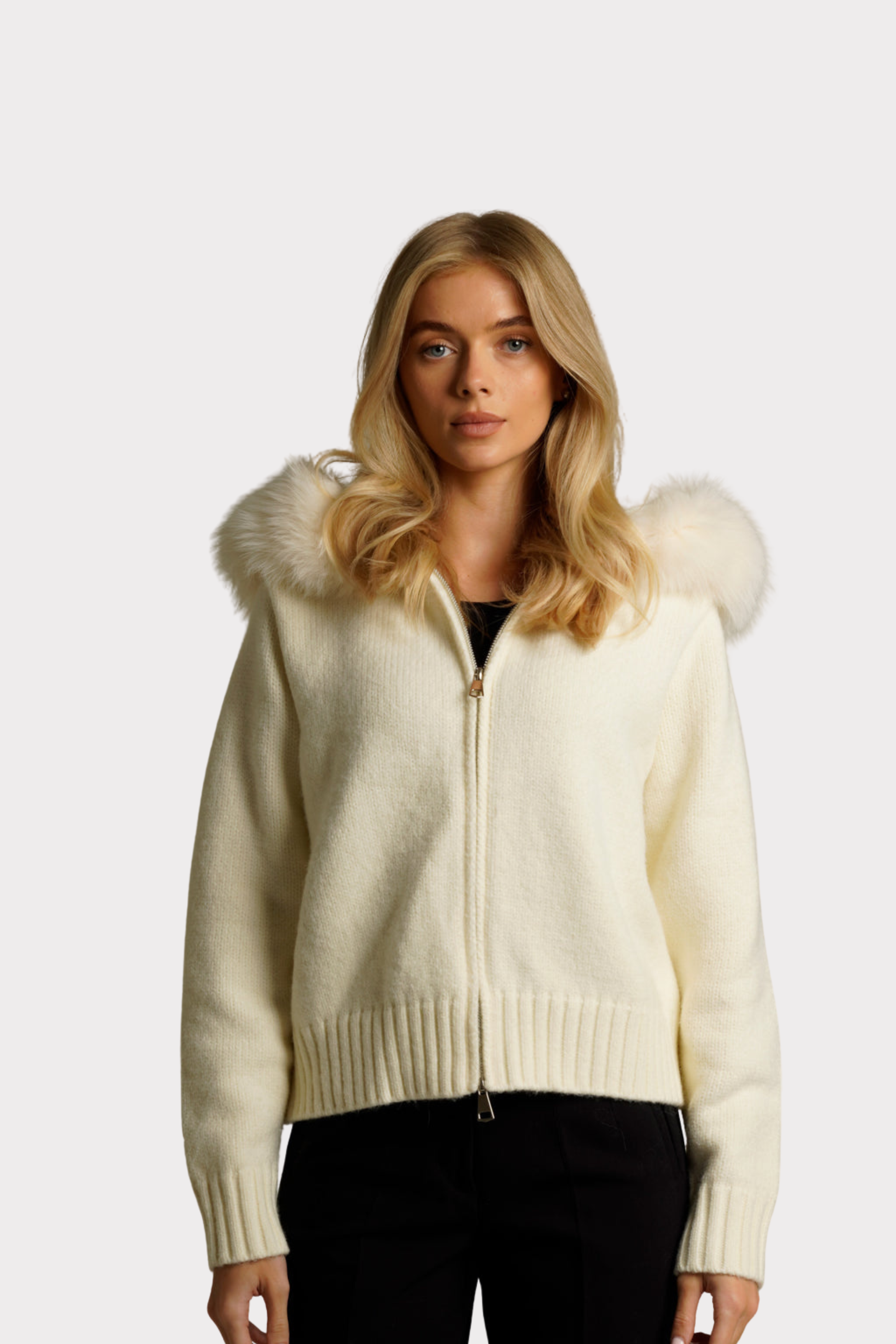 Olympe | Veste fourrure