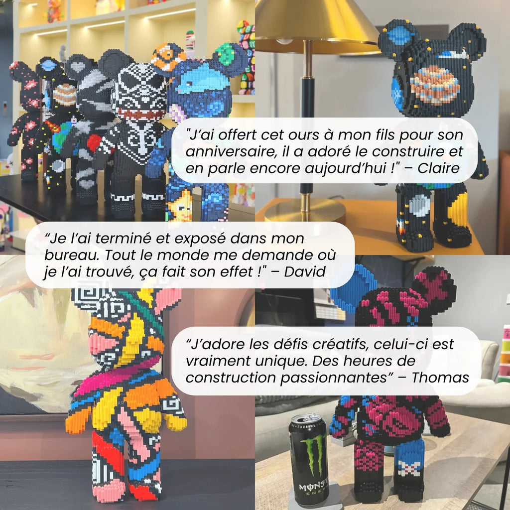 PixiBear | Ours Géant à Assembler