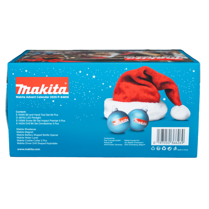 Calendrier de l'avent - Makita 2025